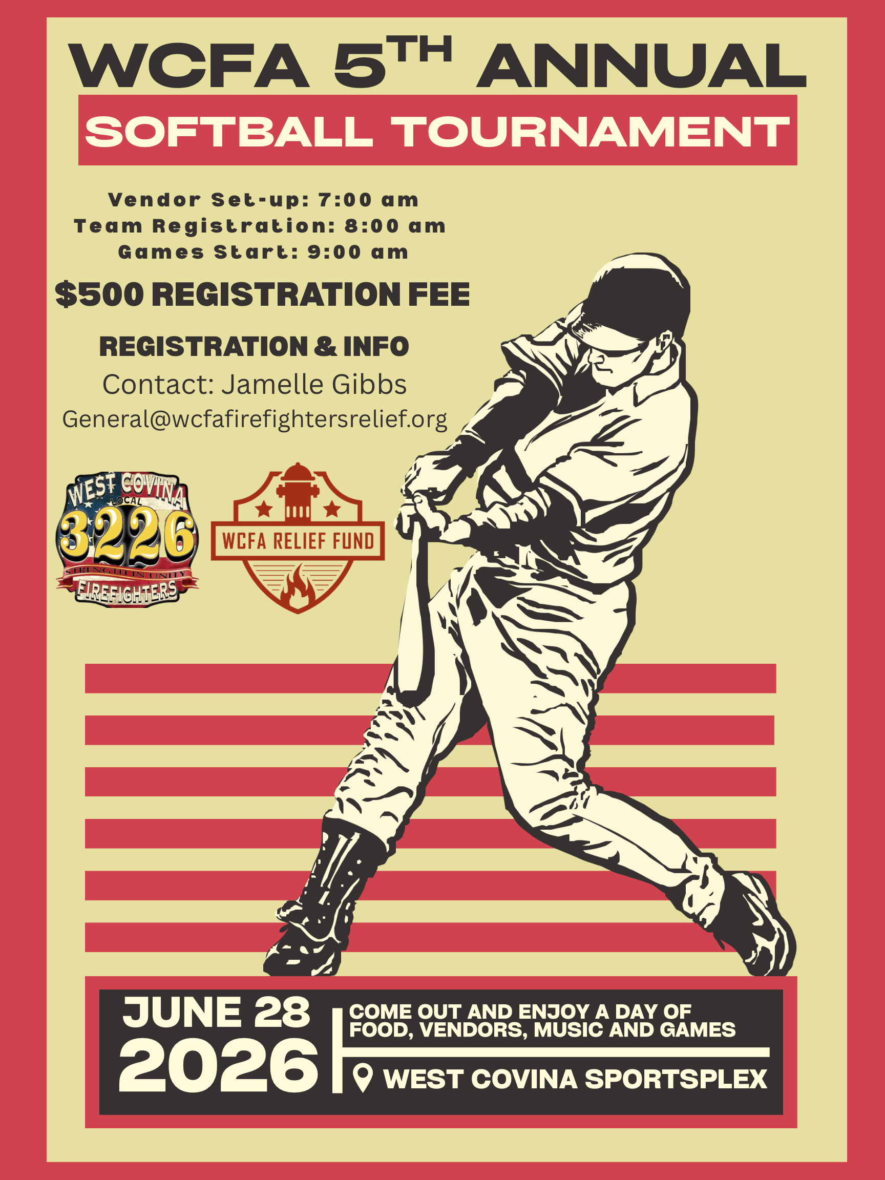 Updated softball flyer